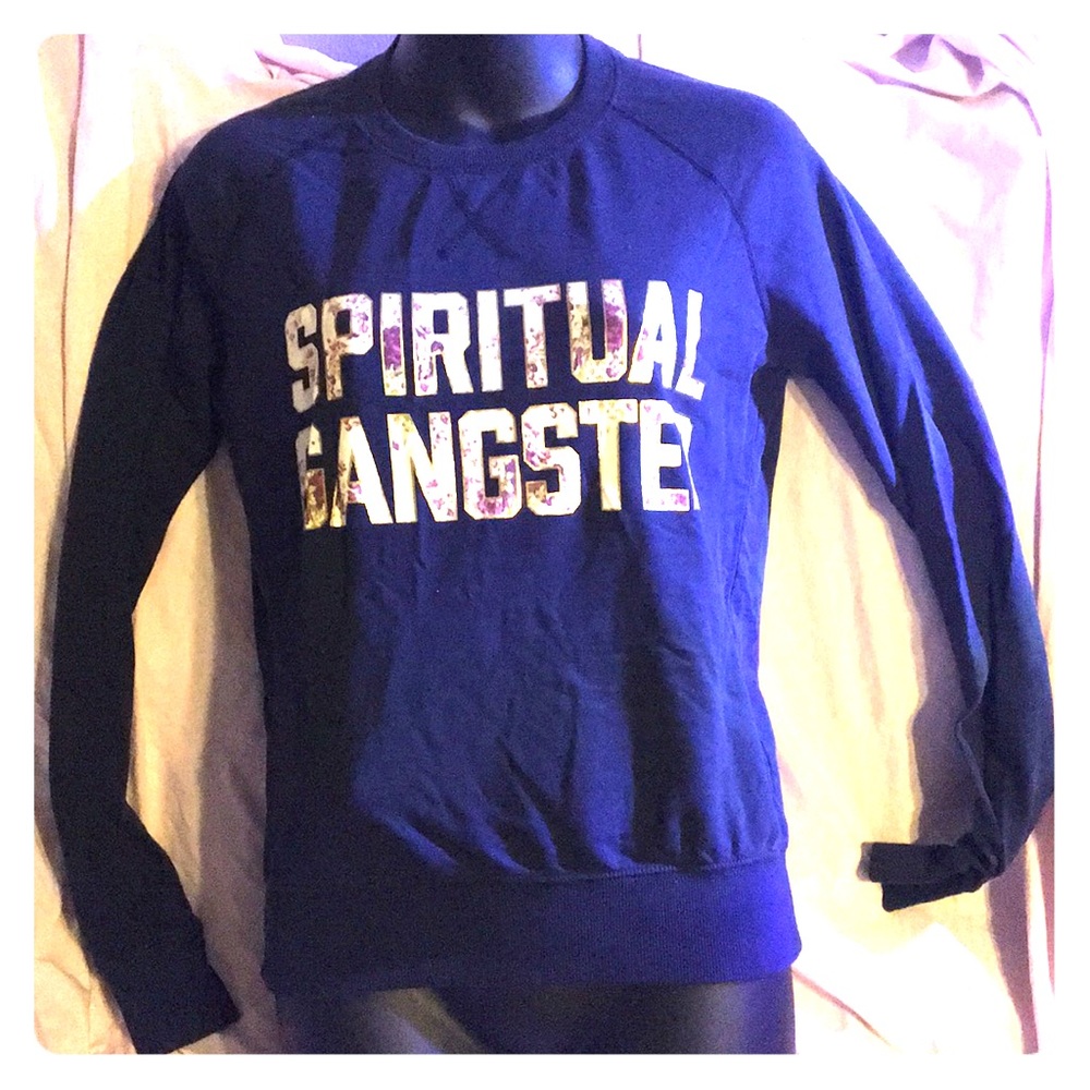 Spiritual Gangster Light Wt French Terry Crew Swtr